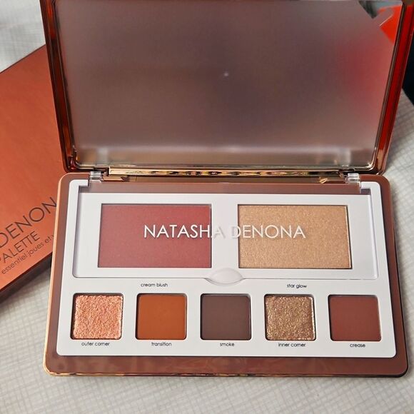 Natasha Denona Love Face GLAM PALETTE All In One Dark NEW - Picture 1 of 7